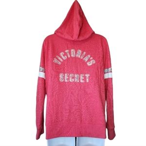 Victoria’s Secret Zip Up Sequined Hoodie